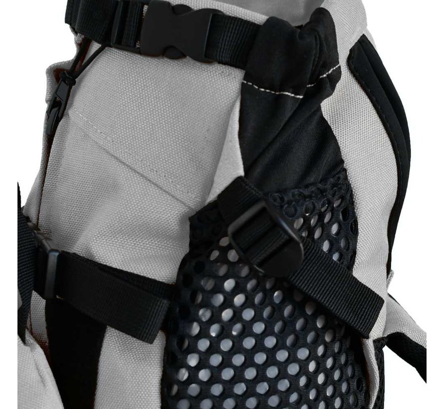 Dog Carrier Backpack Plus Grey 2