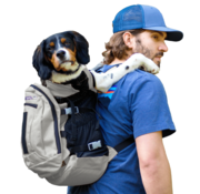 K9 Sport Sack Dog Carrier Backpack Plus Grey 2