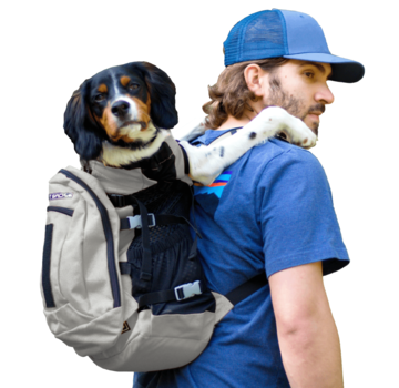 K9 Sport Sack Hondendraagtas Rugzak Plus Grijs 2