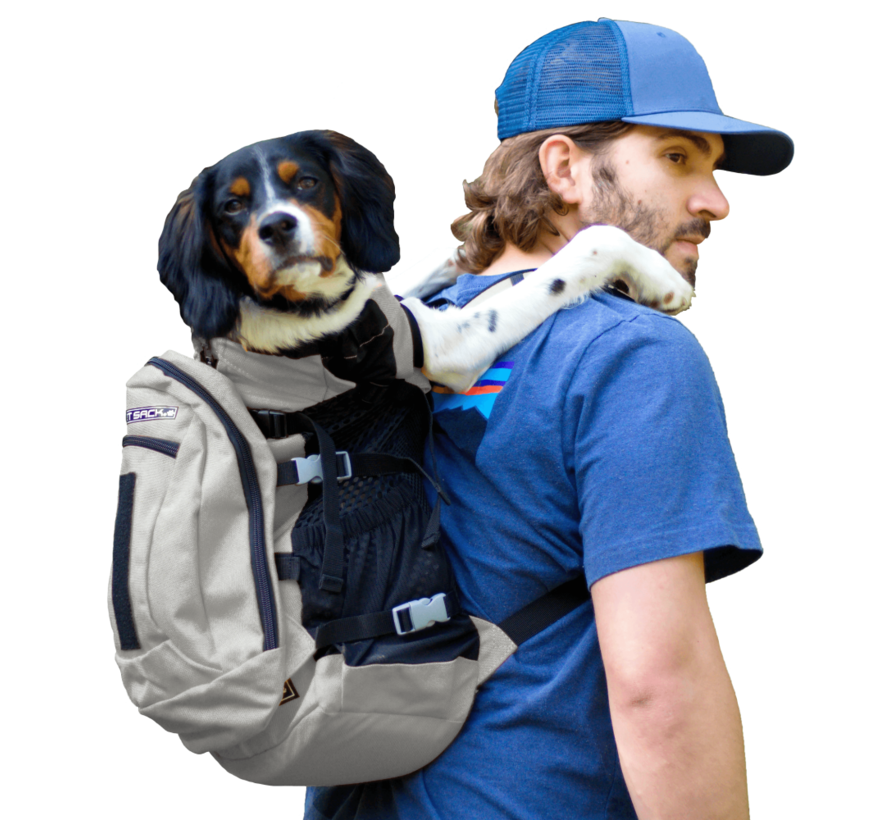 Dog Carrier Backpack Plus Grey 2