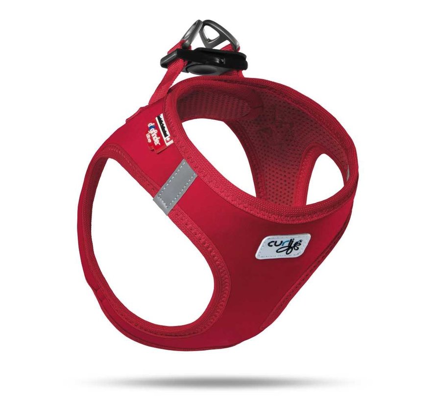 Dog Harness Softshell Red