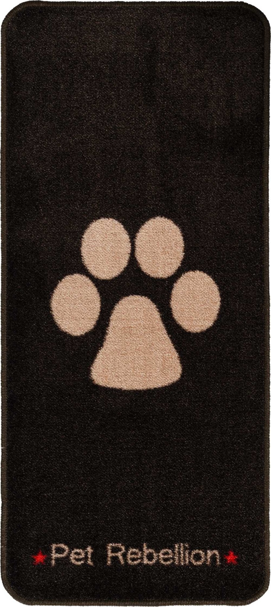 Pet Rebellion Barrier Rug Stop Muddy Paws Black - Petsonline