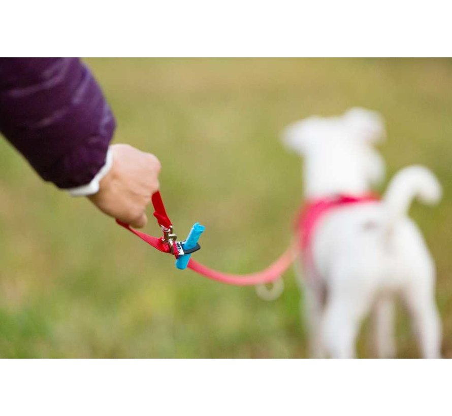 Adjustable Dog Leash Red