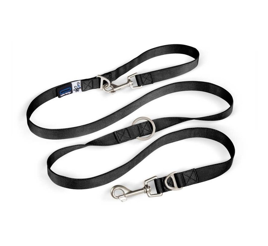 Adjustable Dog Leash Black