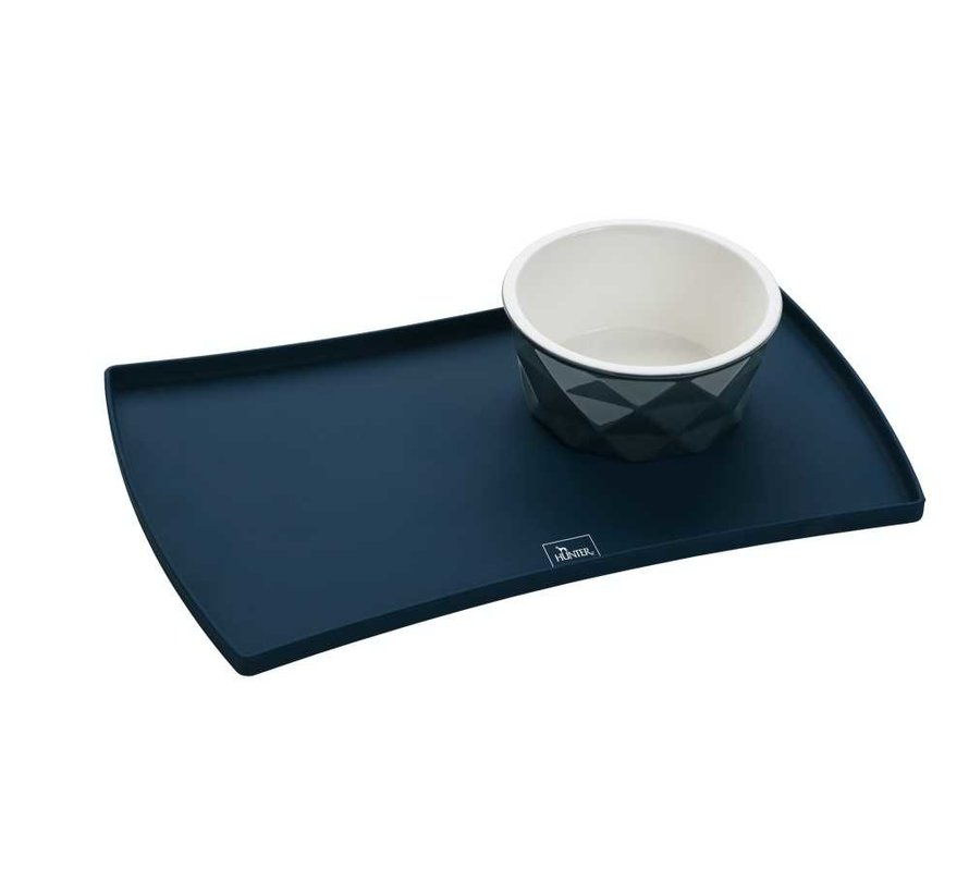 Feeding bowl mat Eiby Blue