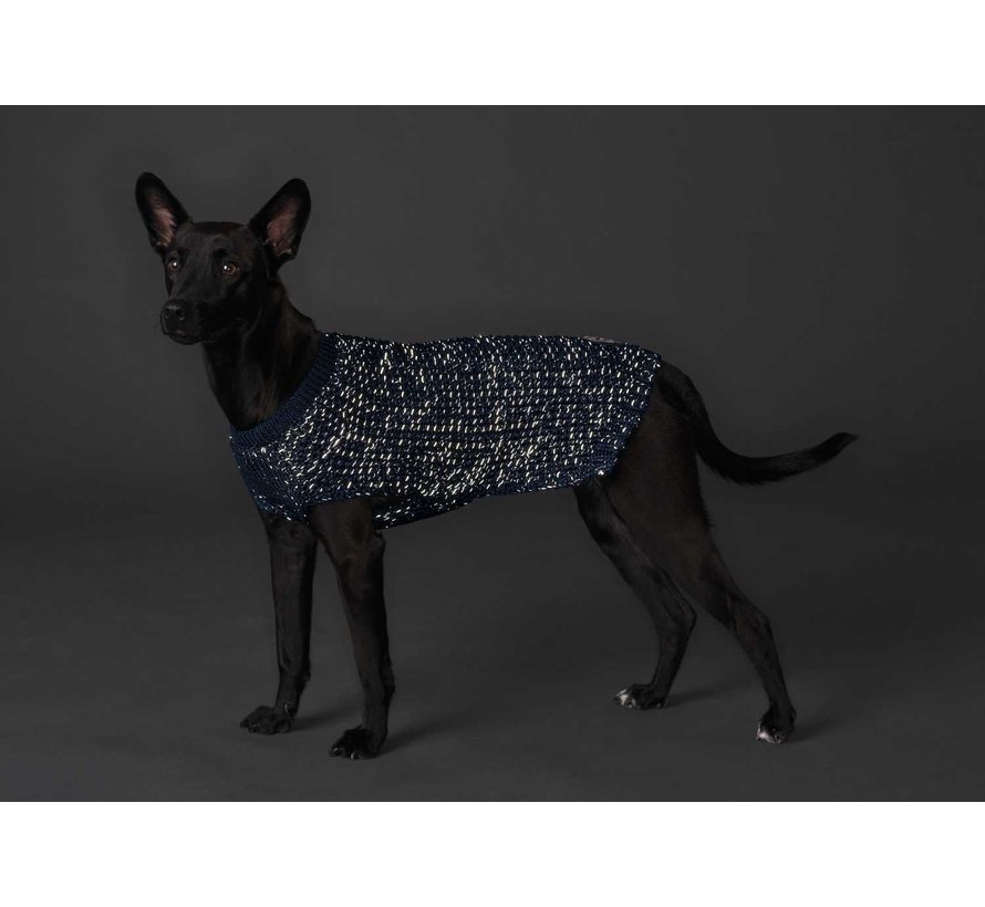 Dog Sweater Finja Dark Blue