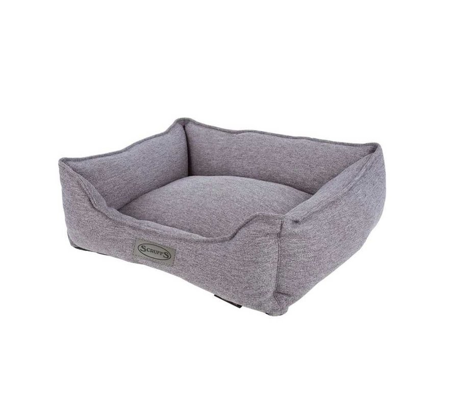 Dog Bed Manhattan Box Bed Dark Grey