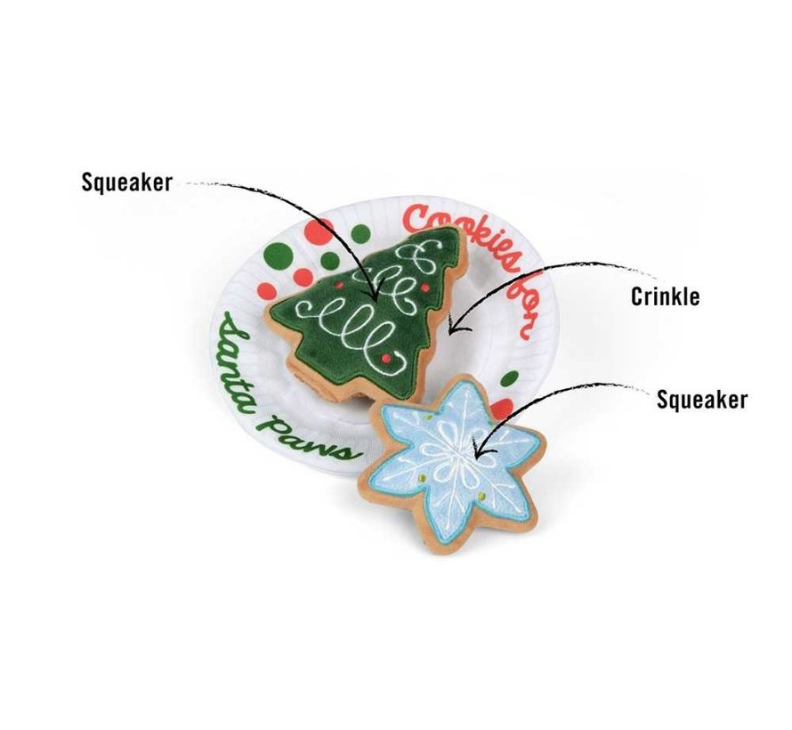 Dog Toy Merry Woofmas - Christmas Eve Cookies