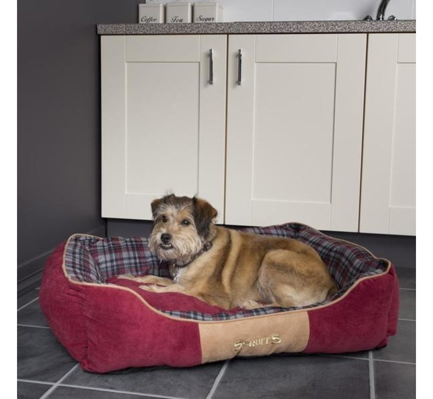 Dog Bed Highland Red