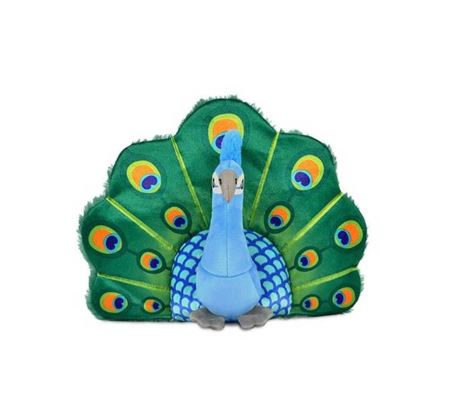 Dog Toy Fetching Flock - Peacock