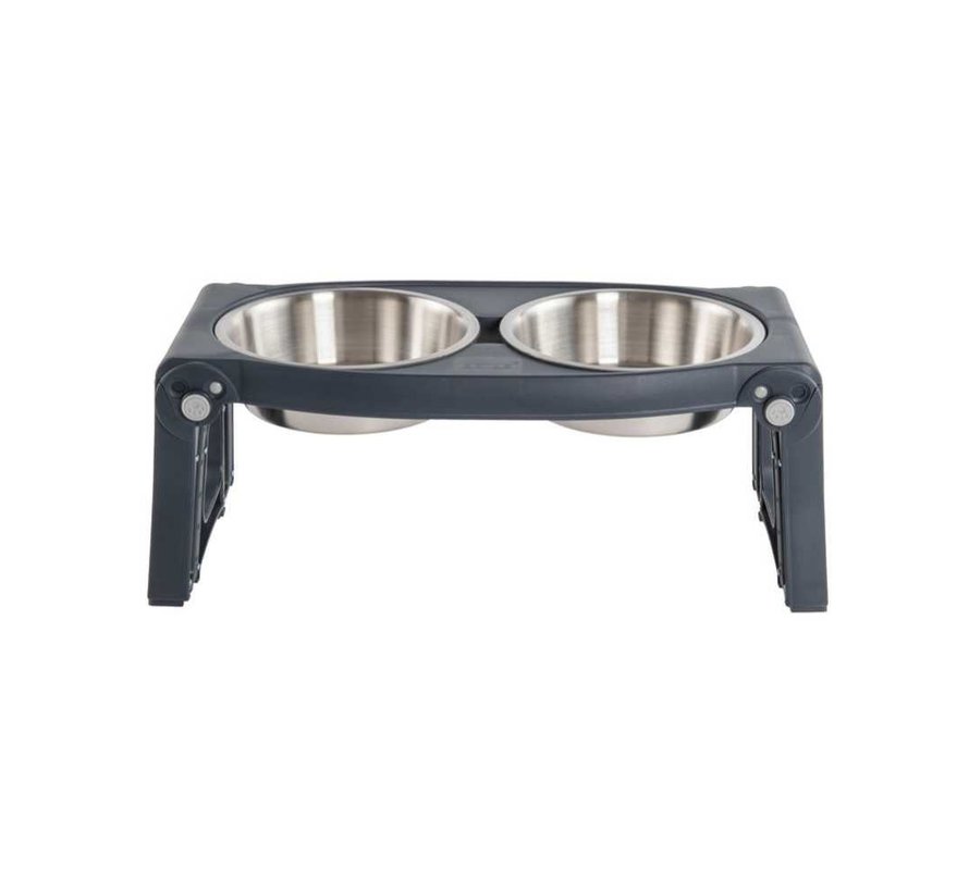 Adjustable Height Pet Feeder Pro Steel