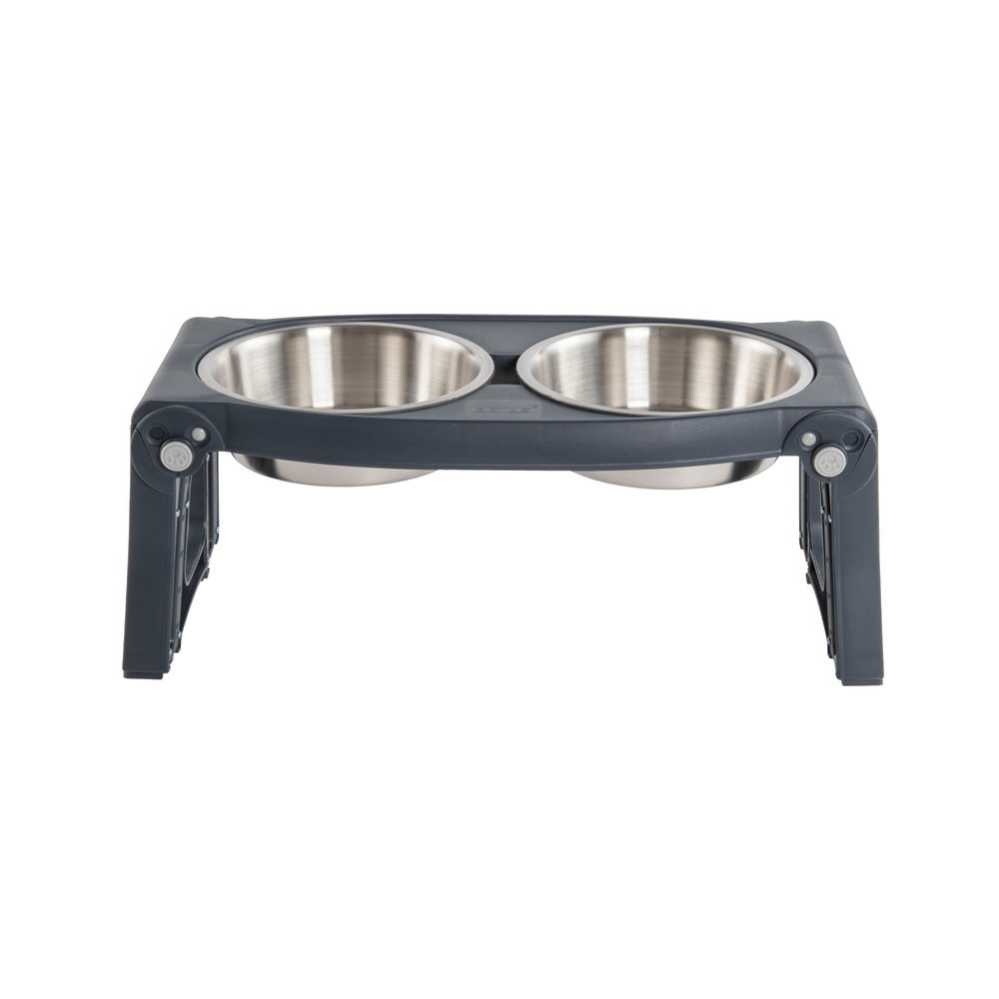 Afbeelding Popware Adjustable Height Feeder Stainless Steel Bowls door Petsonline