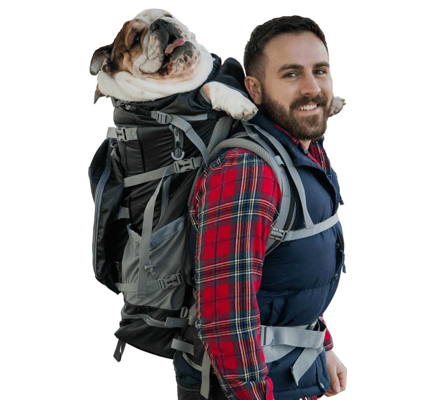 Dog Backpack Kolossus Black