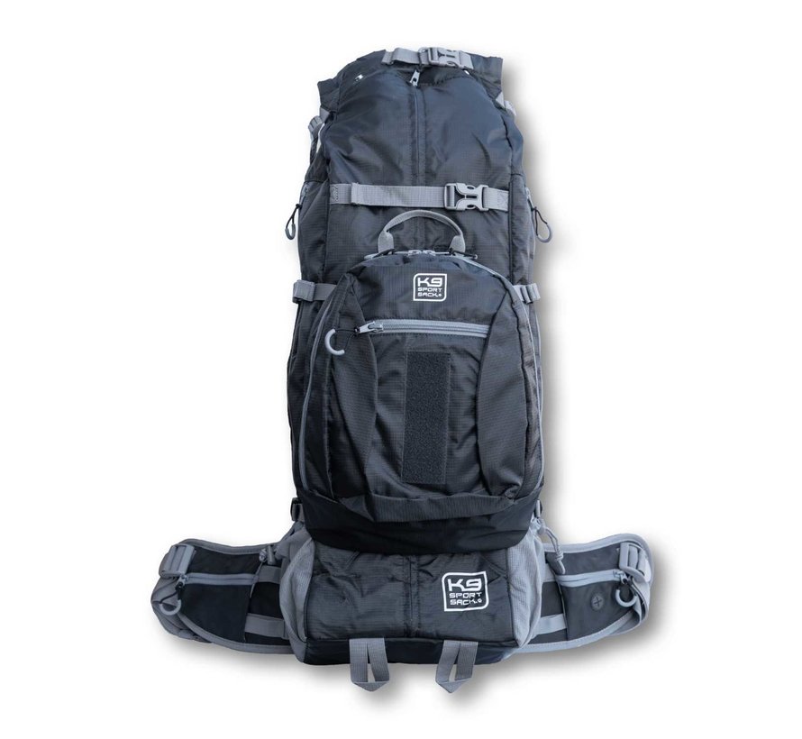 Hondendraagtas Rugzak Kolossus Zwart