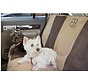 Dog Blanket For Rear Seat Multi Fabric Tan Espresso