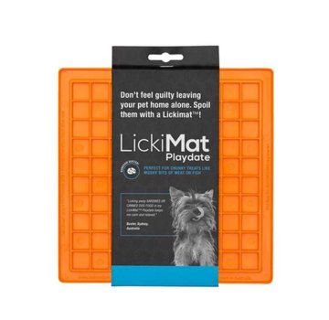 Lickimat Playdate Classic Orange