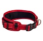 Dog Collar Utility Padded Red