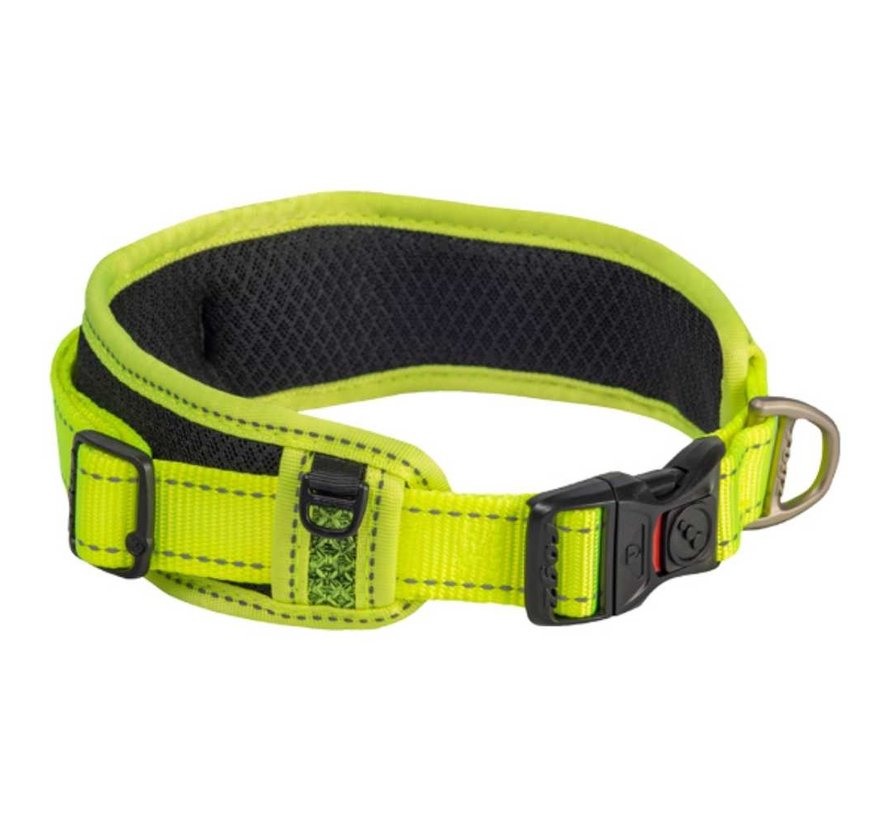 Hondenhalsband Utility Padded Geel