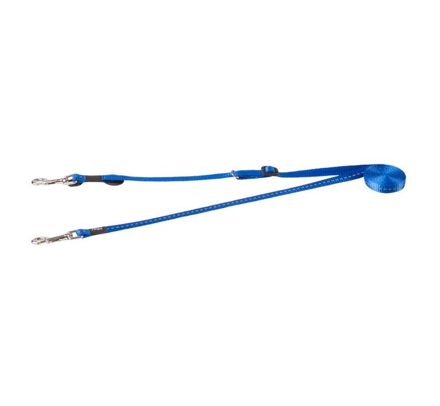 Dog Leash Utility Control Multi Lead Blue