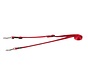 Dog Leash Utility Control Multi Lead Red