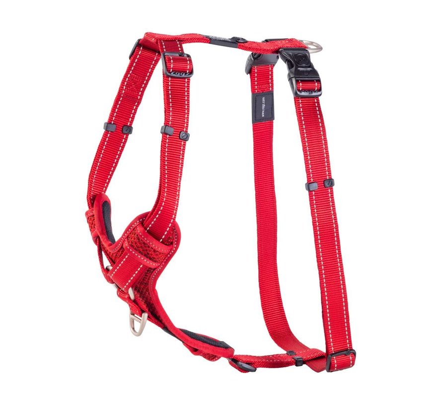 Dog Harness Utility Control Red