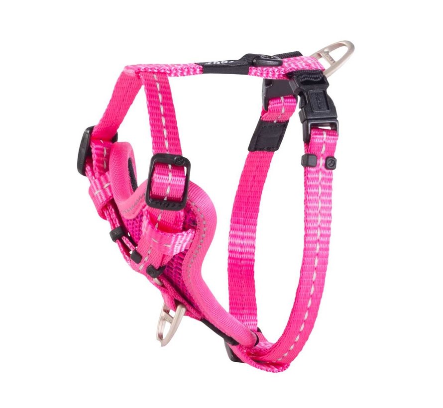 Dog Harness Utility Control Pink