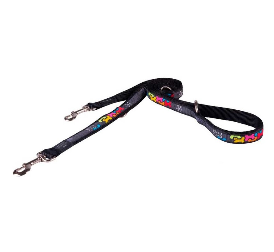 Hondenriem Fancy Dress Multi Purpose Multi Bone