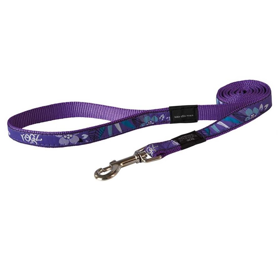 Dog Leash Purple Forest