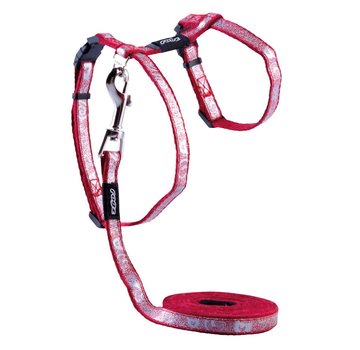 Rogz Cat Harness SparkleCat Red