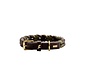 Dog Collar Solid Education Duo Brown