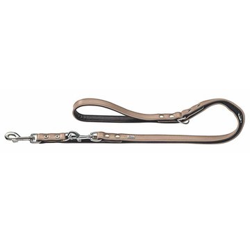 Hunter Adjustable Dog Leash Basic Stone