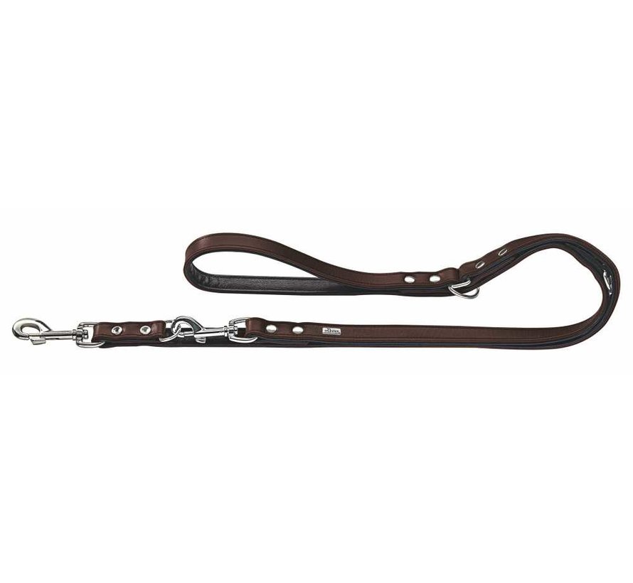 Adjustable Dog Leash Basic Brown