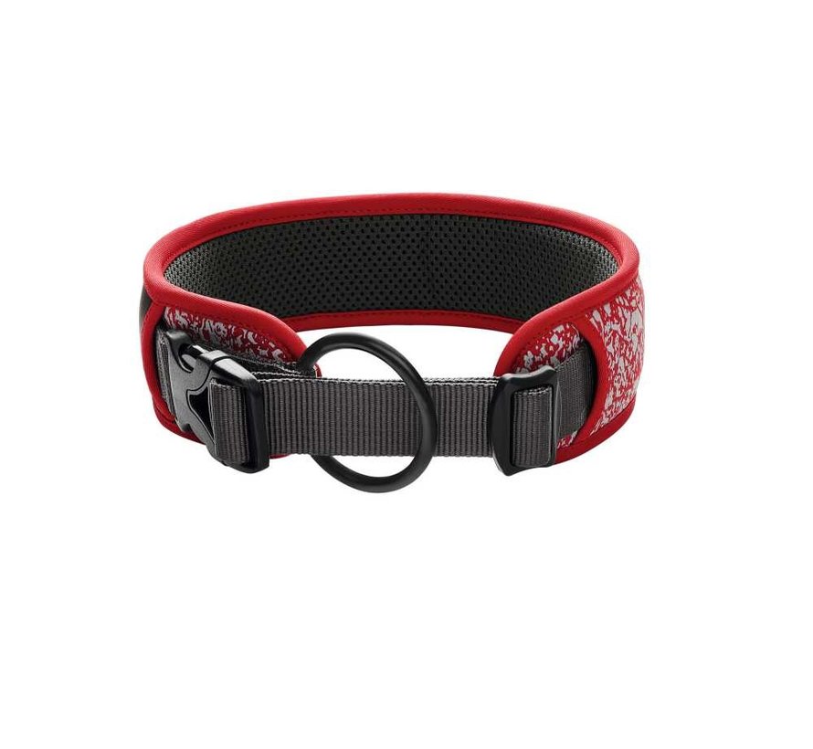 Dog Collar Divo Reflect Red