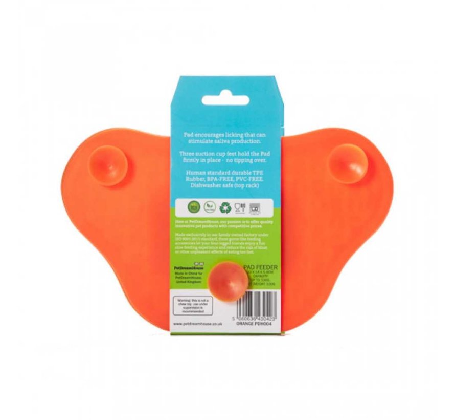 Paw Lick Pad Orange