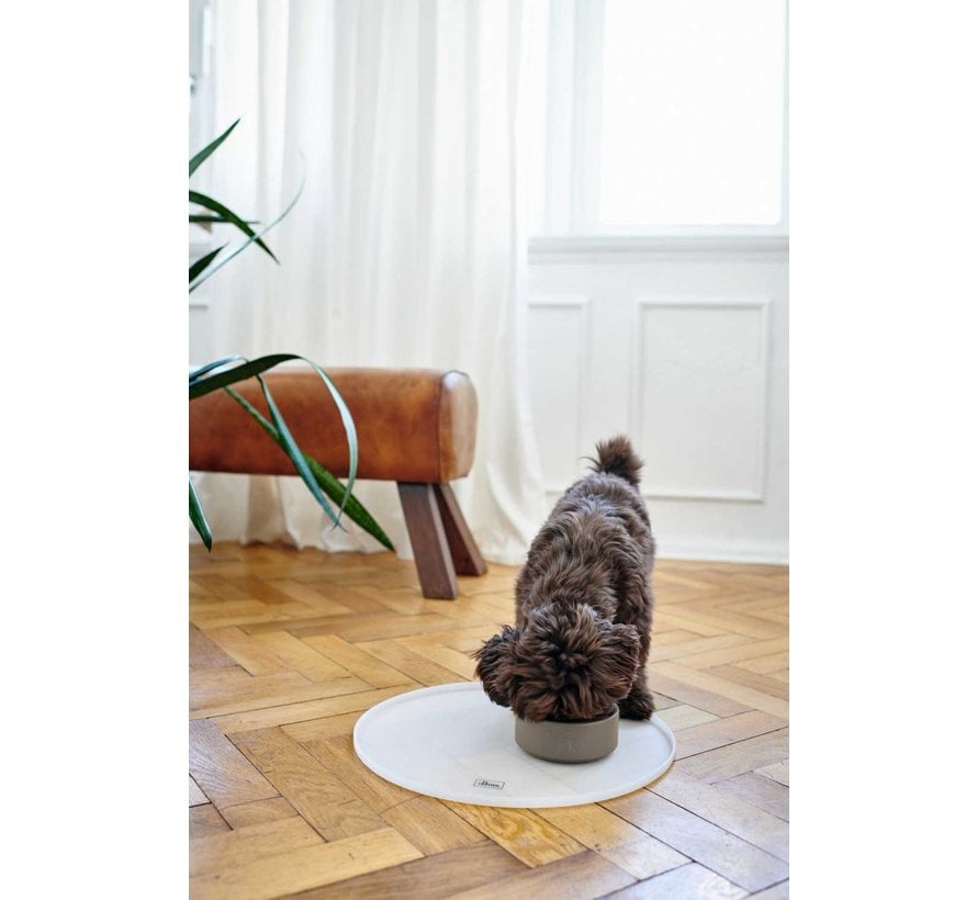 Drinking Bowl or Feeding Bowl Osby Taupe