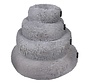 Dog Bed Donut Fuzz Light Grey