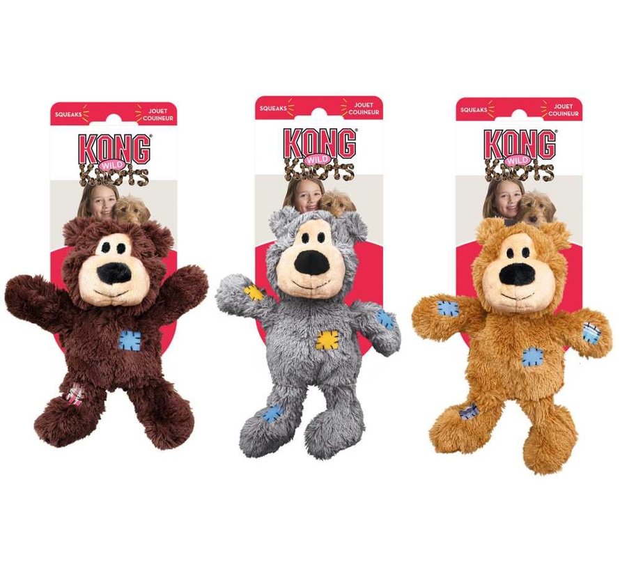 Dog Toy Wild Knots Bears