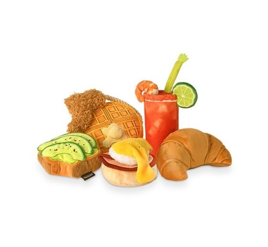 Dog Toy Barking Brunch - Chicken & Woofles