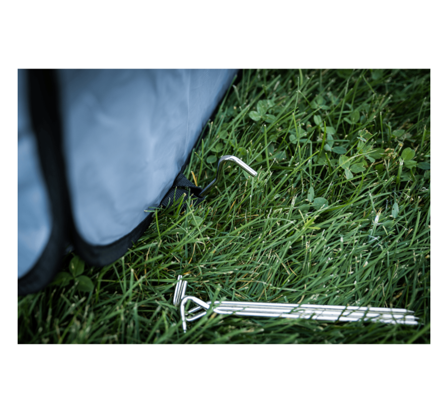 Reisbench Hond Pop-Up Tent Grijs