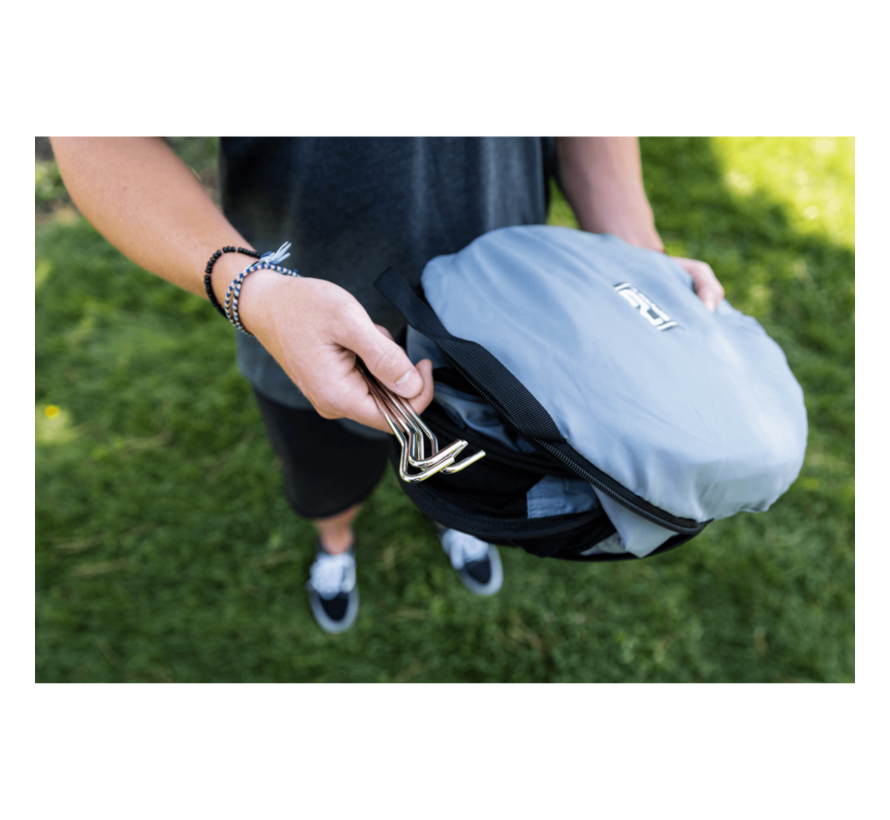 Reisbench Hond Pop-Up Tent Grijs