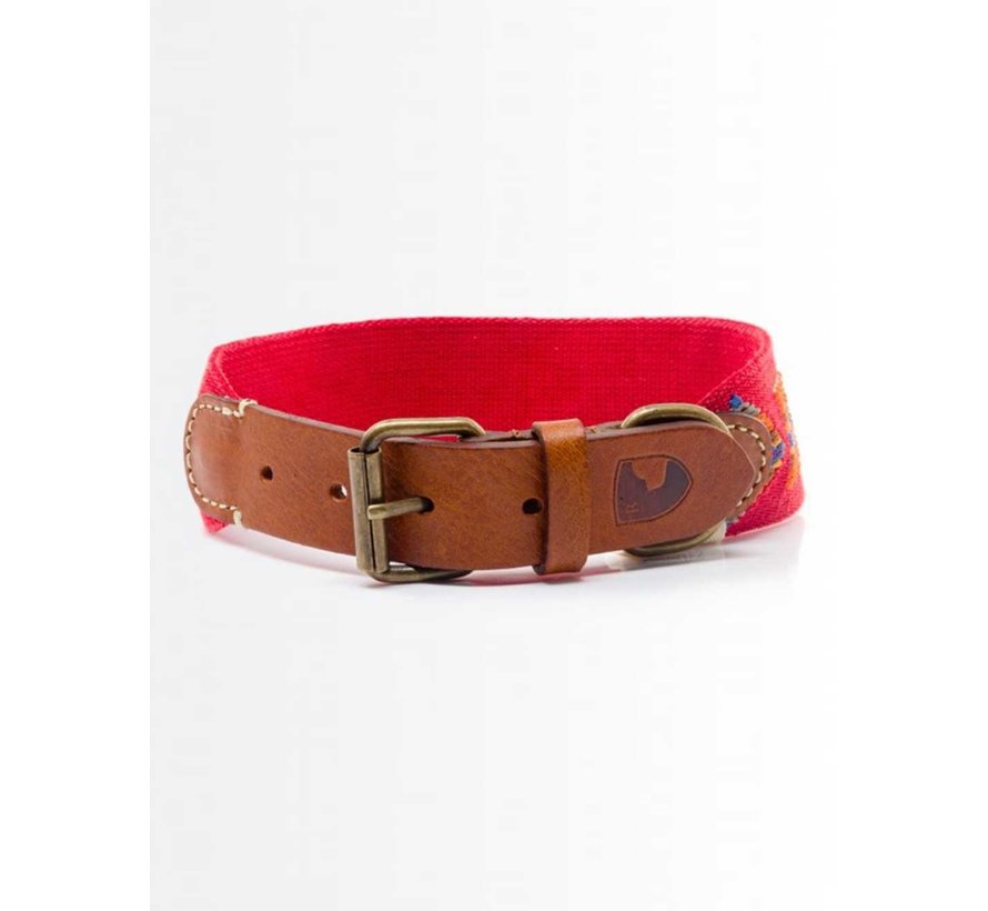 Dog Collar Etna Red