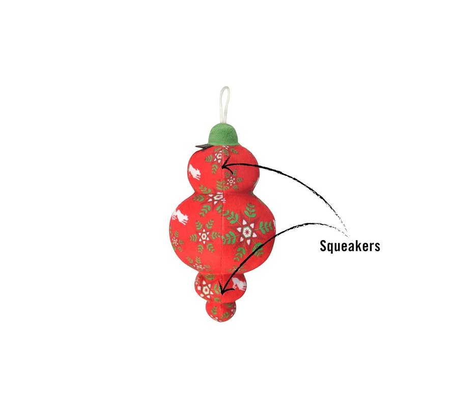 Dog Toy Santa's Little Squeakers - Jubilee