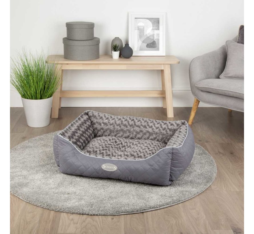 Dog Bed Wilton Grey