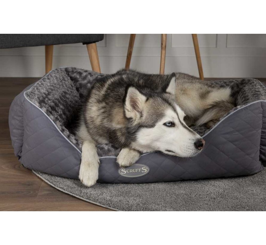 Dog Bed Wilton Grey