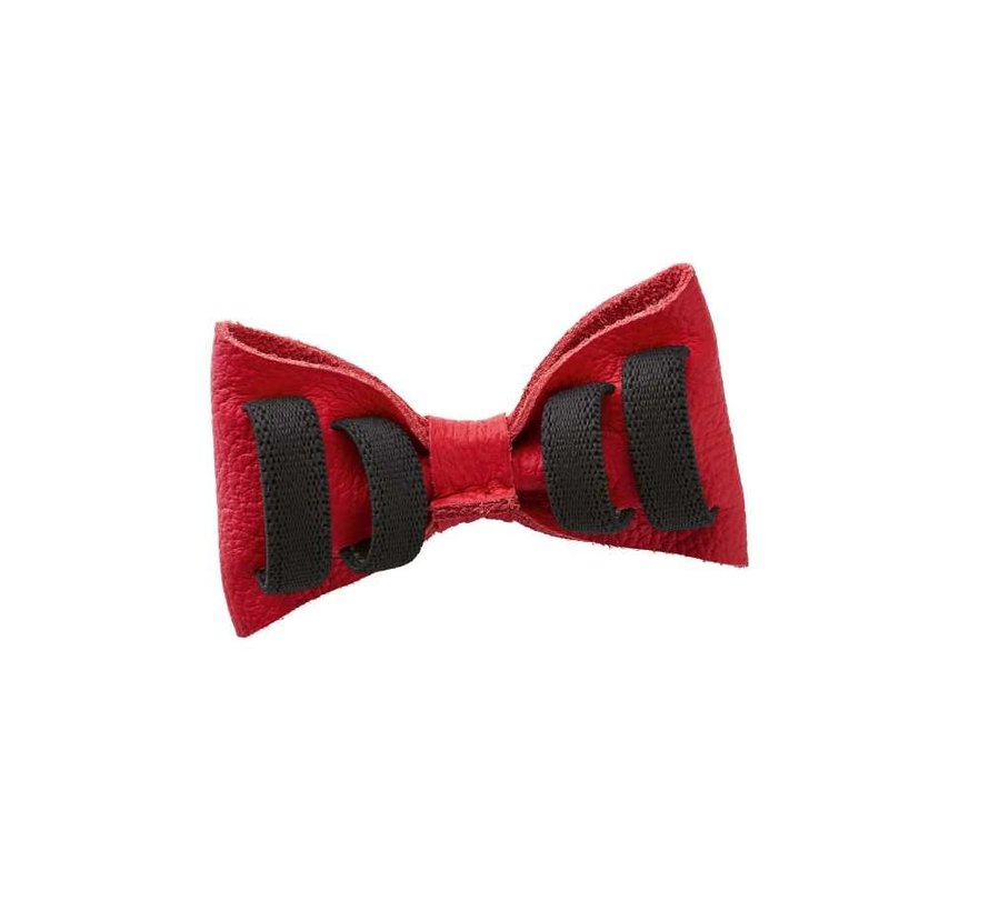 Dog Bow Tie Paris Red