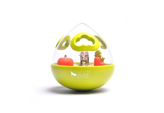 Afbeelding Hondenspeelgoed Wobble Ball Groen door Petsonline