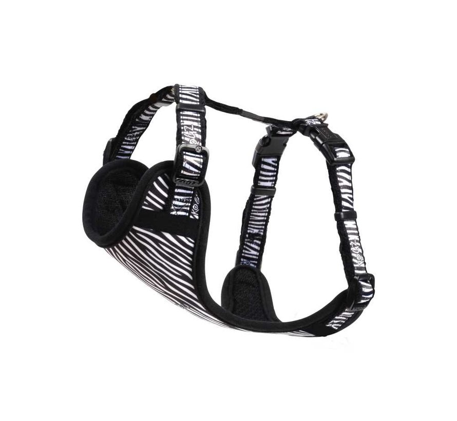 Dog Harness Fashion Zebra