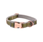 Rogz Dog Collar Urban Olive Twist