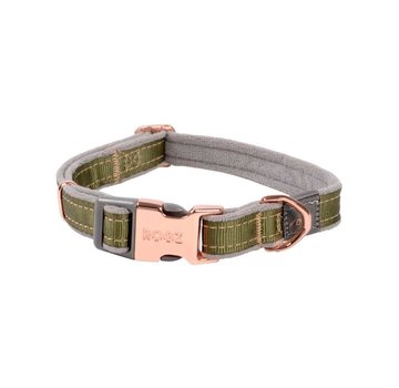 Rogz Dog Collar Urban Olive Twist