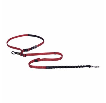 Rogz Dog Leash Utility Handsfree Red